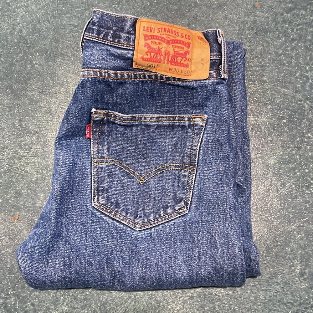Levi's Blue Straight Men's Jeans